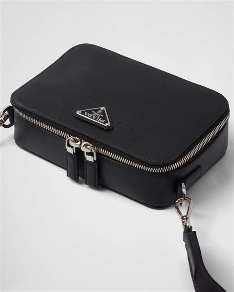 sac prada brique en cuir saffiano